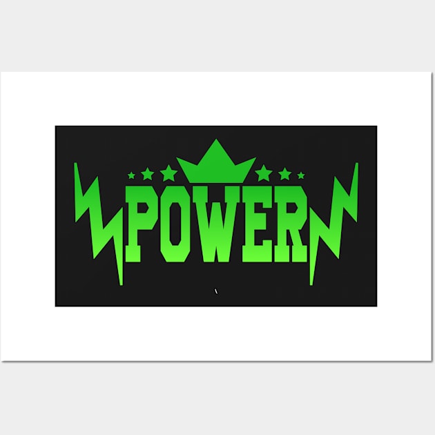 Power Wall Art by melcu